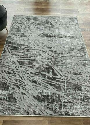Доріжка сіра 0486 абстракція короткий ворс 0.8м, 0.9м, 1м, 1.2м, 1.5м, 2м, 2.5м, 3м