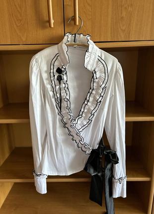 Блузка на запах