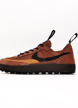 Кроссовки nike craft tom sachs pecan brown