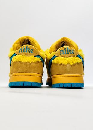 Кроссовки grateful dead x dunk sb yellow bear 4