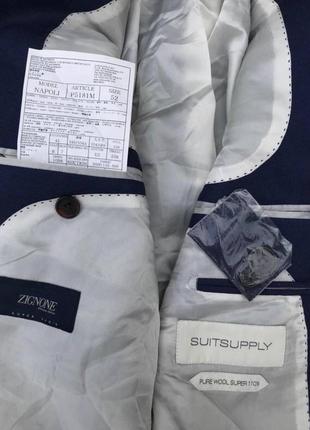 Пиджак suit supply жакет suitsupply блейзер стильный актуальный тренд3 фото