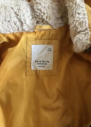 Зимова куртка zara 2