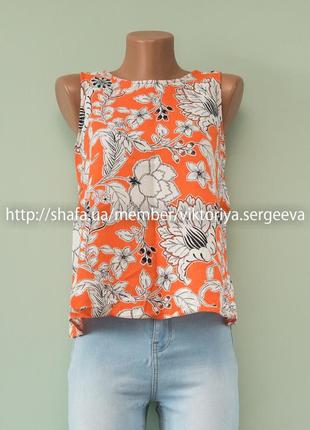 Новая яркая вискозная легкая блуза