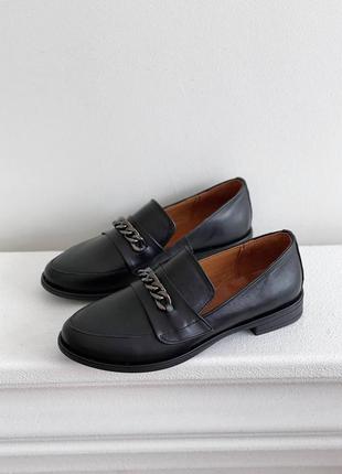 Черные солидные туфли, черные деловые туфли8 фото