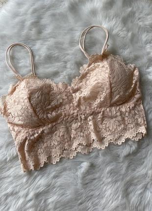 Женский беспроводной кружевной бюстгальтер bralette bra push app6 фото