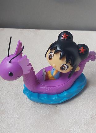 Іграшка-стель-дракон з фігуркою ni hao kai lan mega bloks