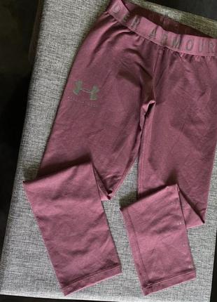 Хлопковые лосины леггинсы under armour xs