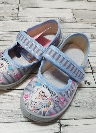 Балетки дитячі для дівчинки туфлі черевики