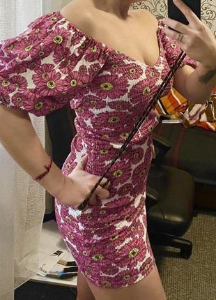Zara сарафан плаття платье