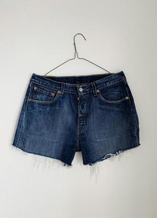 Короткі джинсові шорти levis 501