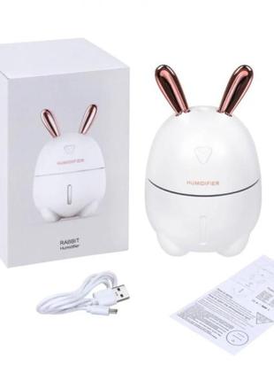 Увлажнитель воздуха и ночник 2в1 humidifiers rabbit8 фото