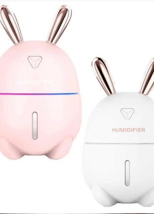 Увлажнитель воздуха и ночник 2в1 humidifiers rabbit6 фото