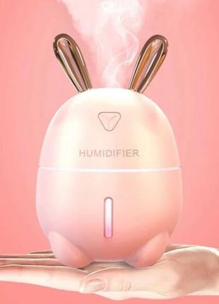 Увлажнитель воздуха и ночник 2в1 humidifiers rabbit2 фото