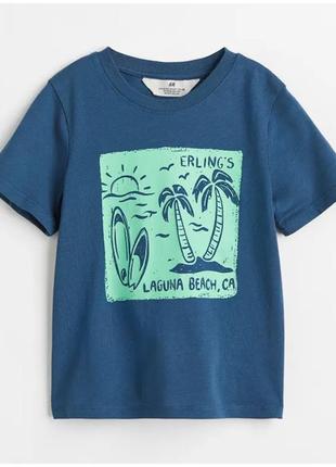 Детская футболка laguna beach h&amp;m для мальчика 236241 фото