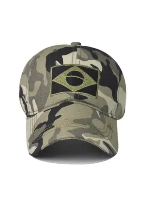 Камуфляжная военная бейсболка