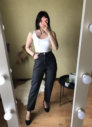 Джинси мом mom якісні висока посадка