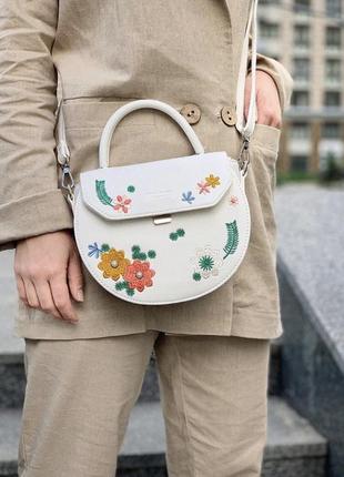 Сумка на довгій ручці cross-body сумочка трендова і стильна кроссбоди david jones2 фото