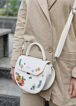 Сумка на довгій ручці cross-body сумочка трендова і стильна кроссбоди david jones3 фото