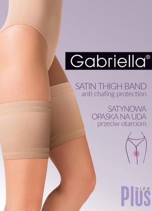 Бандалетки пов'язки на стегно від натирання gabriella satin1 фото