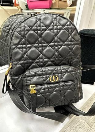 Женский брендовый кожаный рюкзак дииоr1 фото