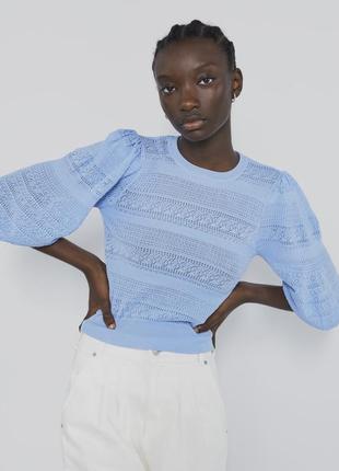 Укорочений светр/топ zara