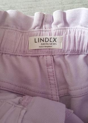 Джинсы штаны брюки mom мом нежно лавандового цвета lindex5 фото