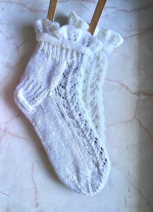 Вязаные носки для женщин1 фото