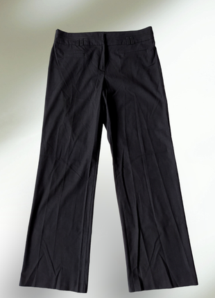 Брюки брюки классические женские черные прямой крой m&amp;s