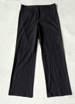 Брюки брюки классические женские черные прямой крой m&amp;s5 фото