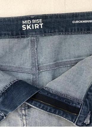 Юбка джинсовая большой размер clockhouse3 фото
