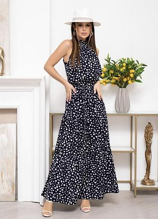 Принтований сарафан