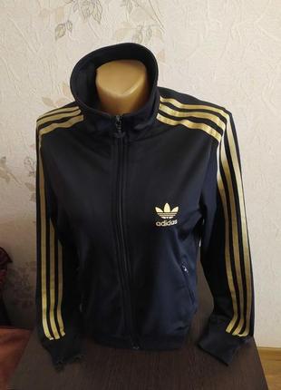 Спорт кофта * adidas* эластик, р. 38..s-m..(44-46)1 фото