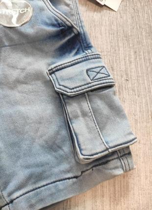Шорты джинсовые c&a 98 см (большемерят)3 фото