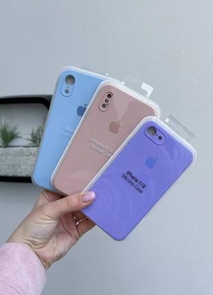 Чохол квадрат iphone 7/8; se20 7/8 plus; x/xs; xr; xs max