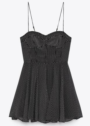 Платье из корсет коктейльная zara