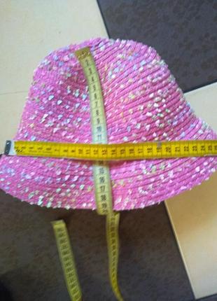 Шляпка-панама для модницы и очки солнцезащитные4 фото