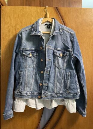 Джинсовка h&amp;m (+ сорочка h&amp;m) 4