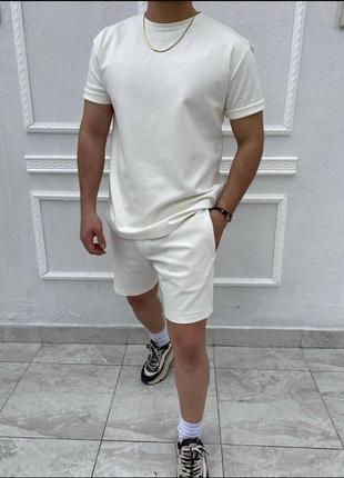 Легкие, качественные комплекты футболка + шорты на лето, good