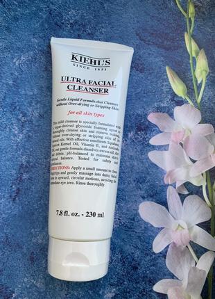 Очищувальний гель для обличчя для всіх типів шкіри kiehl's ultra facial cleanser kiehls1 фото