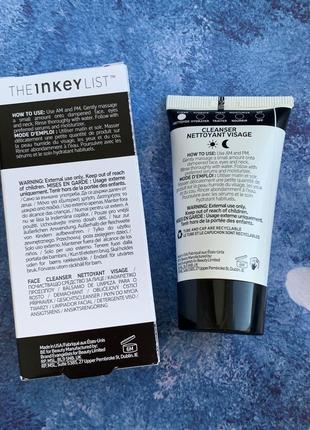 Гель для умывания лица the inkey list fulvic acid cleanser3 фото