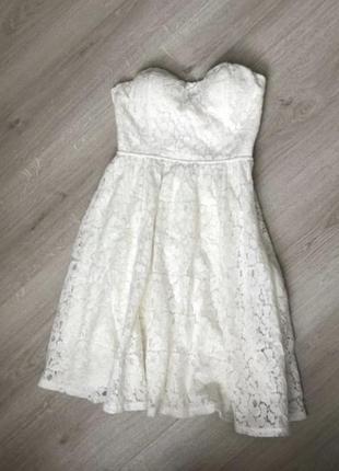 Літня сукня сарафан біла