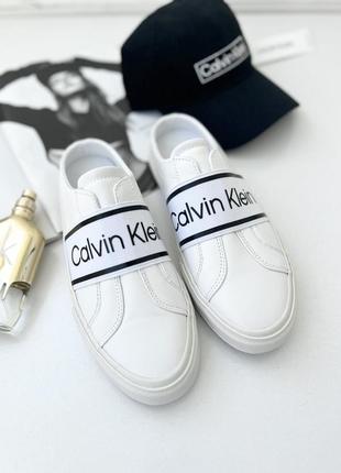 Шльопанці, сабо жіночі calvin klein кельвин кляйн1 фото