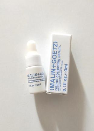 Омолоджуюча сироватка malin + goetz
retinol correcting serum