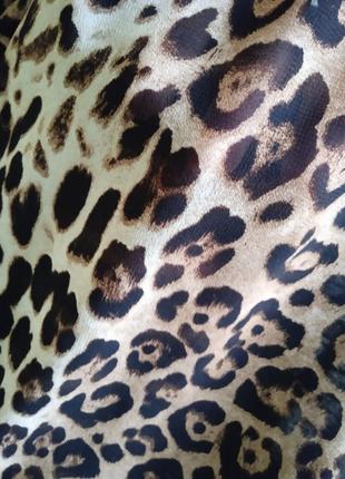 Кофточка с леопардовым принтом.2 фото