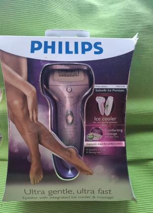 Епілятор philips з охолоджувальним ефектом