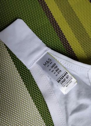 M&amp;s. бавовняний бюстгалтер. eur 75e. бюстгалтер.лиф.лифчик.бюстгальтер .3 фото