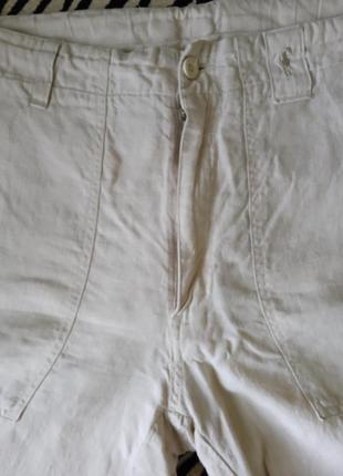 Мужские брюки летние лен.3 фото