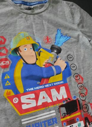 Классная и яркая футболка fireman sam.2 фото