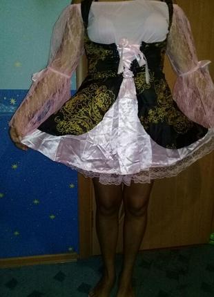 Карнавальна сукня піратки доросле.3 фото