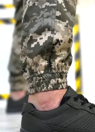 Джогери штани піксель всу тактичні літні штани військові армійські бойові камуфляж4 фото
